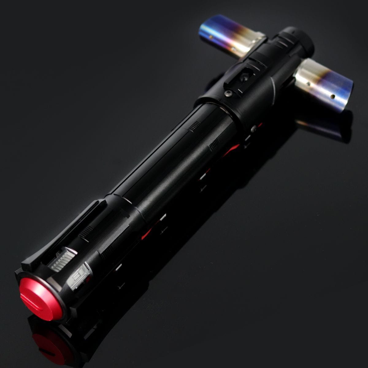 Kylo Ren Crossguard Lightsaber - 1253 - isabers - Black / Xenopixel