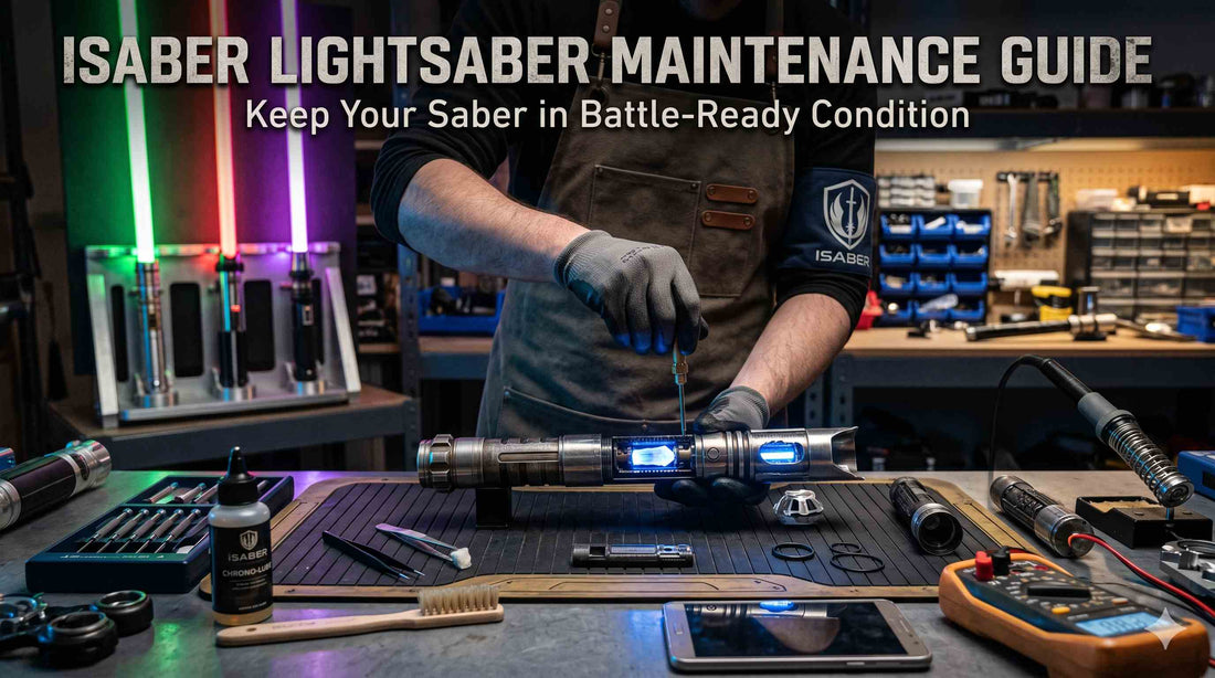 ISABER Lightsaber Maintenance Guide — Keep Your Saber in Battle-Ready Condition