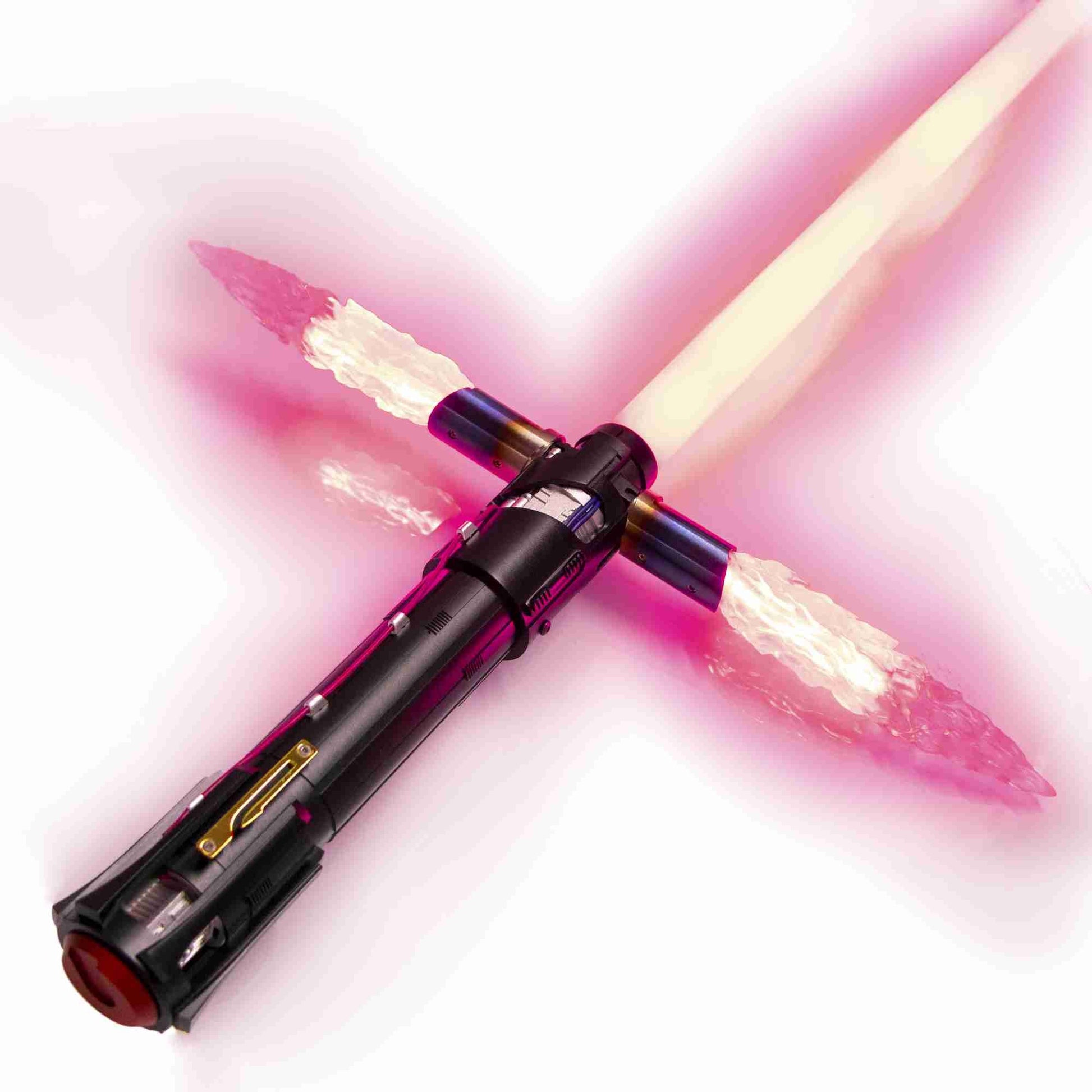 Kylo Ren Crossguard Lightsaber - 1253 - isabers - Black / Xenopixel