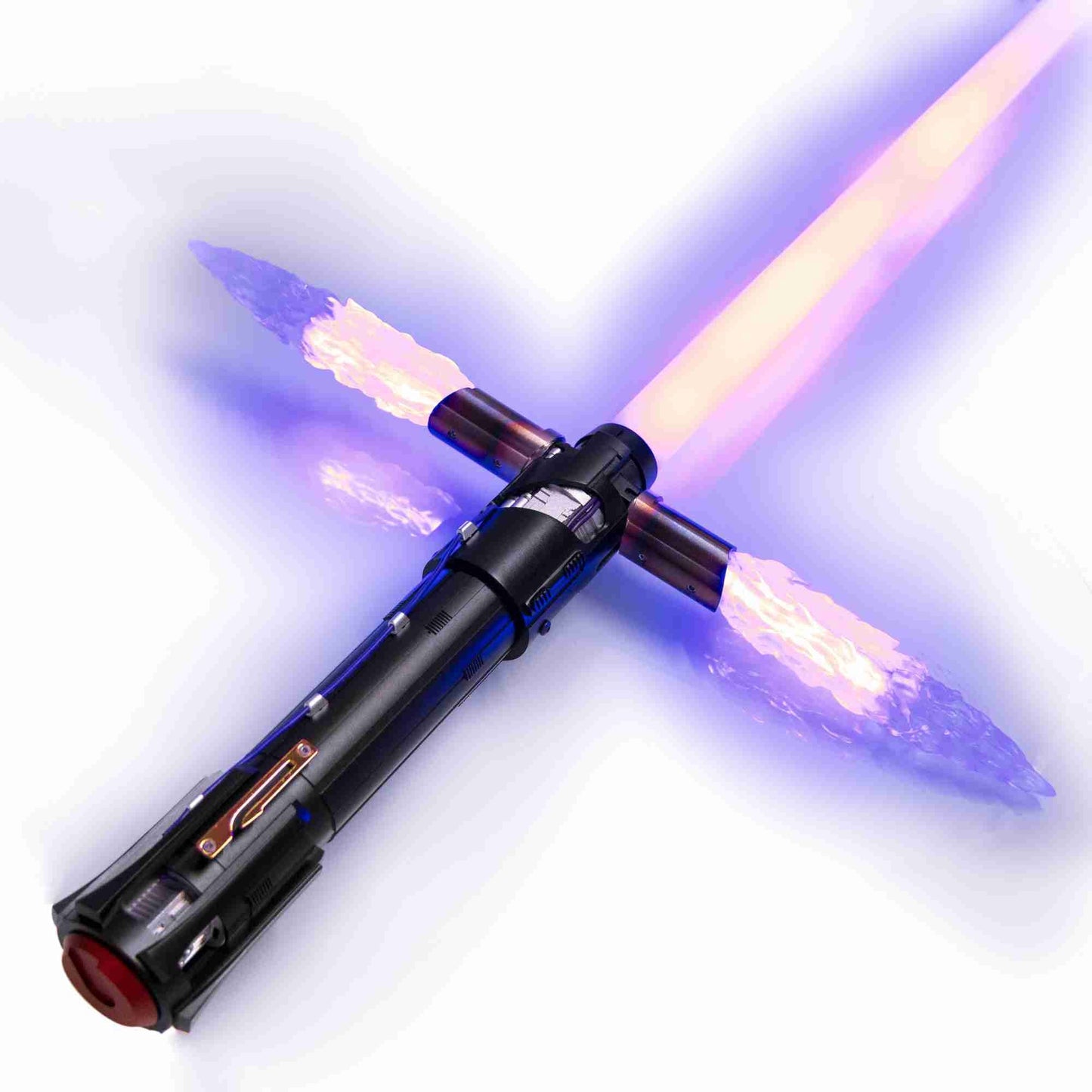 Kylo Ren Crossguard Lightsaber - 1253 - isabers - Black / Xenopixel